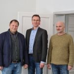 Neue Fhrungsspitze der AGFS (v.l.n.r. Christian Schneider, Paul Zehe, Thomas Idelberger)